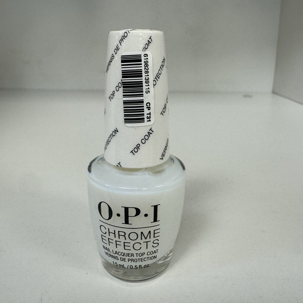 OPI Chrome Effects‎ Nail Lacquer Top Coat 0.5 oz New without box